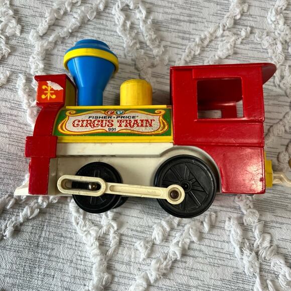 Vintage Fisher Price Four Piece Play Family Circus Train Replacement Part *Read - Picture 4 of 12
